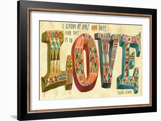 French Love-Richard Faust-Framed Art Print