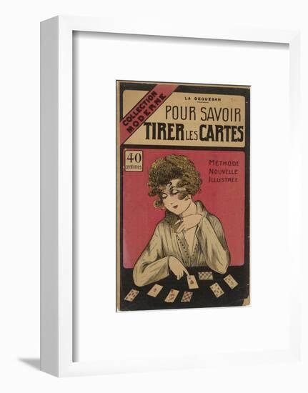 French Manual on How to Tell Fortunes with Playing Cards-null-Framed Photographic Print