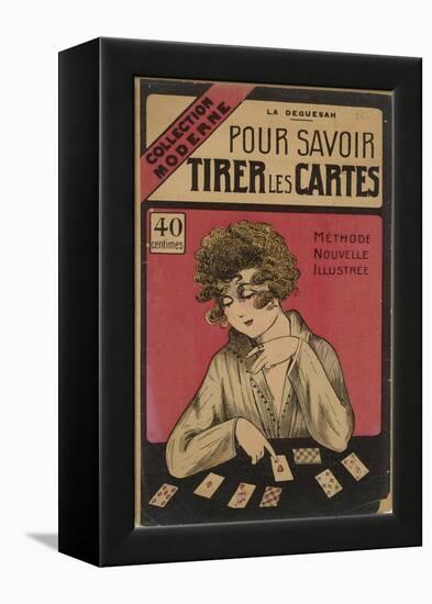 French Manual on How to Tell Fortunes with Playing Cards-null-Framed Premier Image Canvas