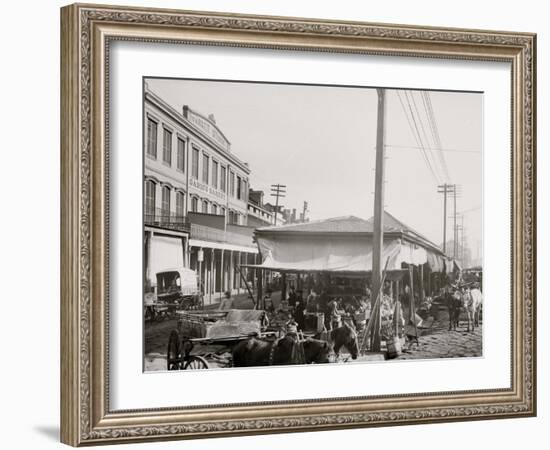 French Market, New Orleans, La.-null-Framed Photo