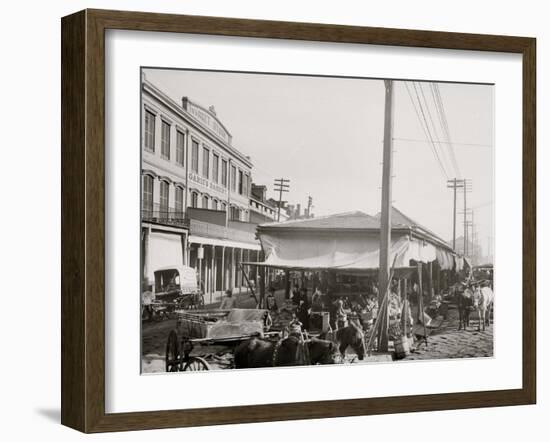 French Market, New Orleans, La.-null-Framed Photo