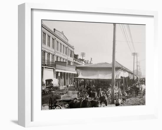 French Market, New Orleans, La.-null-Framed Photo