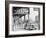 French market sidewalk scene at the Waterfront in New Orleans, Louisiana, 1935-Walker Evans-Framed Photographic Print