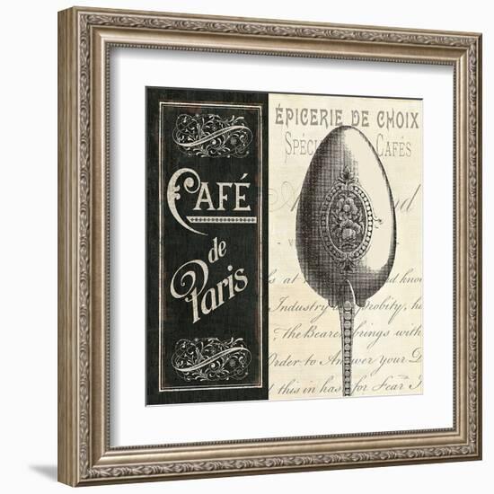 French Menu I-Jess Aiken-Framed Art Print