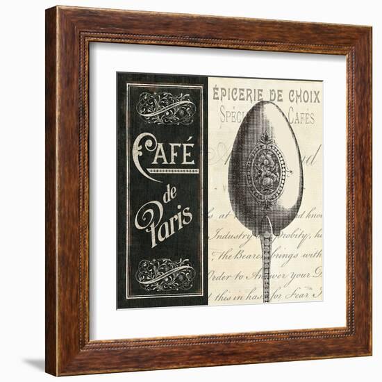 French Menu I-Jess Aiken-Framed Art Print