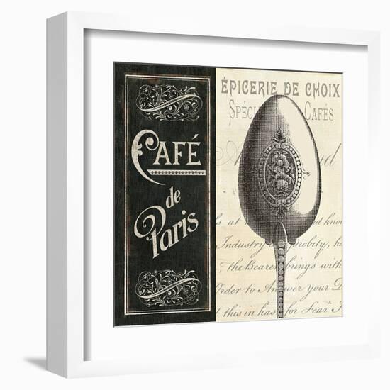 French Menu I-Jess Aiken-Framed Art Print