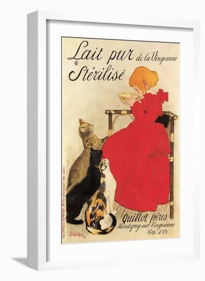 French Milk Poster-null-Framed Art Print