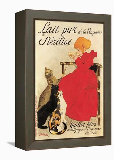 French Milk Poster-null-Framed Stretched Canvas