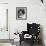 French Novelist Colette, at Desk Covered with Handwritten Notes Topped by Reading Glasses at Home-David Scherman-Framed Premium Photographic Print displayed on a wall