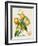 French Orange Botanical III-A. Risso-Framed Art Print