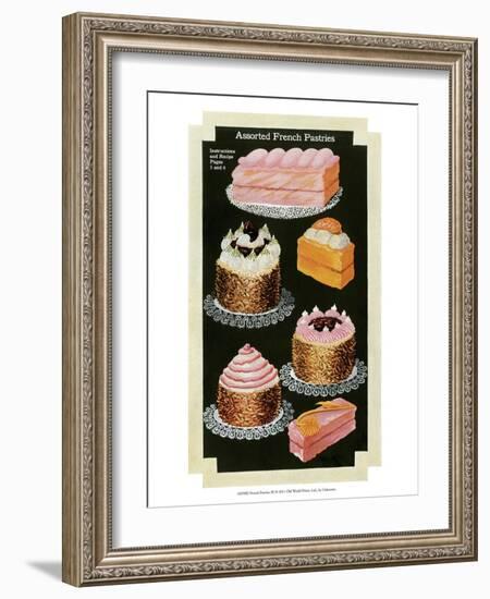 French Pastries III-null-Framed Art Print