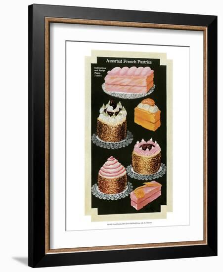 French Pastries III-null-Framed Art Print