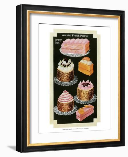 French Pastries III-null-Framed Art Print