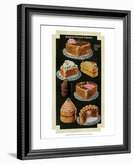 French Pastries IV-null-Framed Art Print