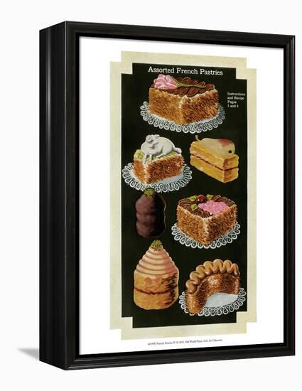 French Pastries IV-null-Framed Stretched Canvas