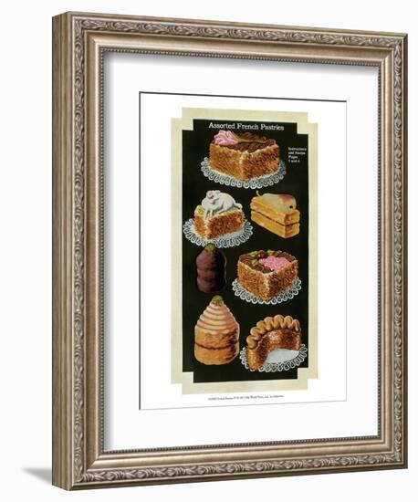 French Pastries IV-null-Framed Premium Giclee Print