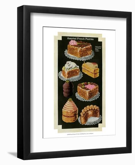 French Pastries IV-null-Framed Premium Giclee Print