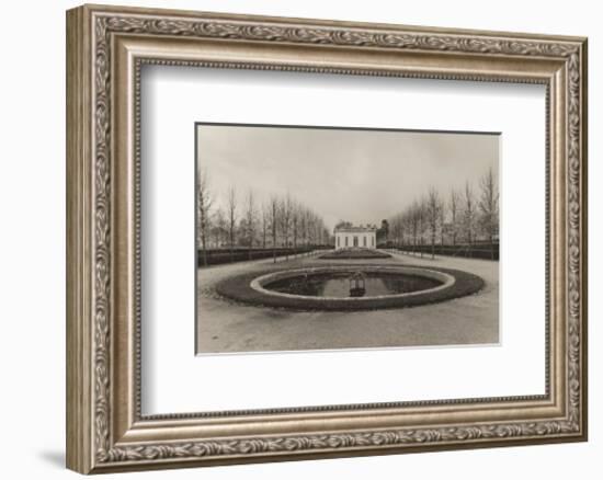 French Pavilion at Versailles-Christian Peacock-Framed Art Print