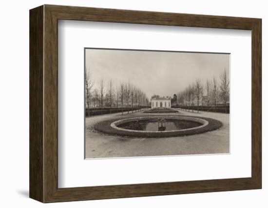 French Pavilion at Versailles-Christian Peacock-Framed Art Print