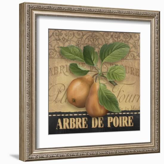 French Pears-Abby White-Framed Art Print