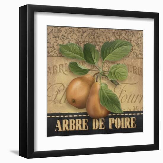 French Pears-Abby White-Framed Art Print