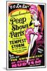 French Peep Show, 1954-null-Mounted Art Print