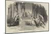 French Plays, Scene from Racine's Phedre-null-Mounted Giclee Print