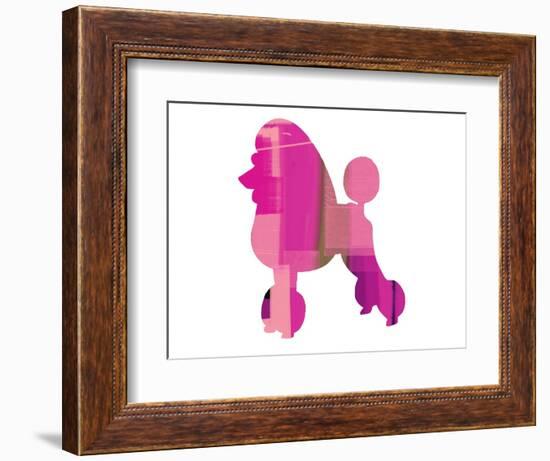 French Poodle-NaxArt-Framed Art Print