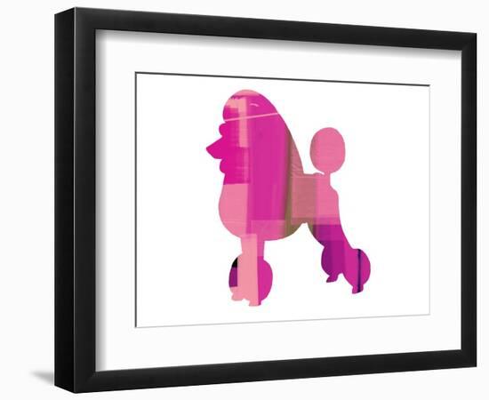 French Poodle-NaxArt-Framed Art Print