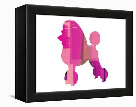 French Poodle-NaxArt-Framed Stretched Canvas