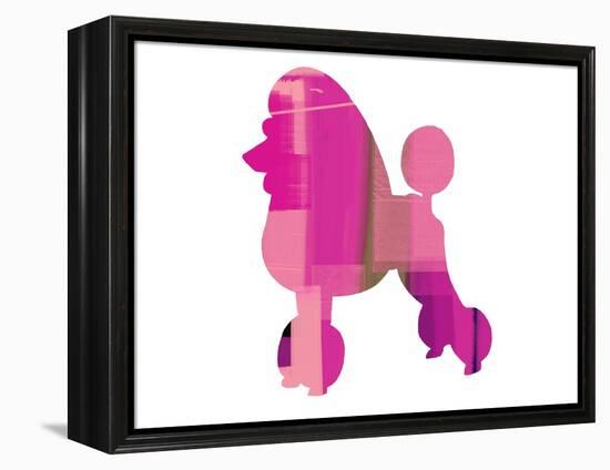 French Poodle-NaxArt-Framed Stretched Canvas