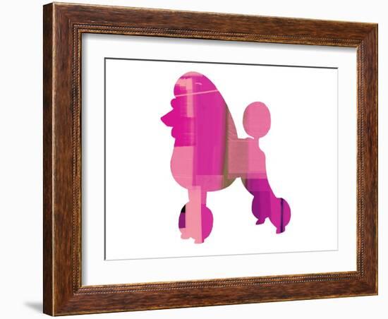 French Poodle-NaxArt-Framed Art Print