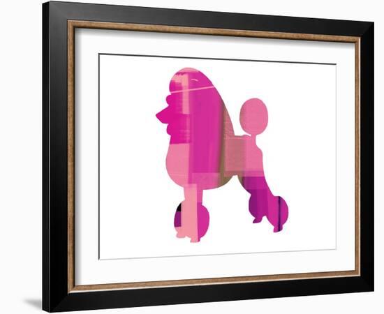 French Poodle-NaxArt-Framed Art Print