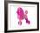 French Poodle-NaxArt-Framed Art Print