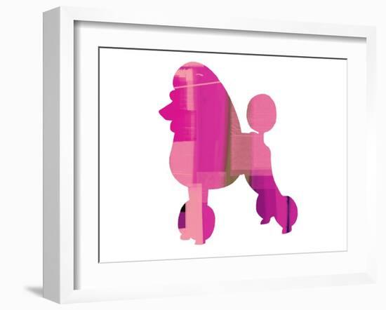 French Poodle-NaxArt-Framed Art Print