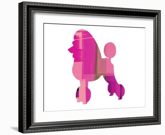 French Poodle-NaxArt-Framed Art Print