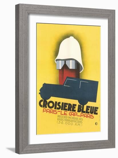 French Poster for Blue Crossing-null-Framed Giclee Print