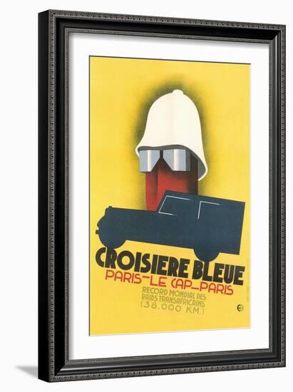 French Poster for Blue Crossing-null-Framed Giclee Print