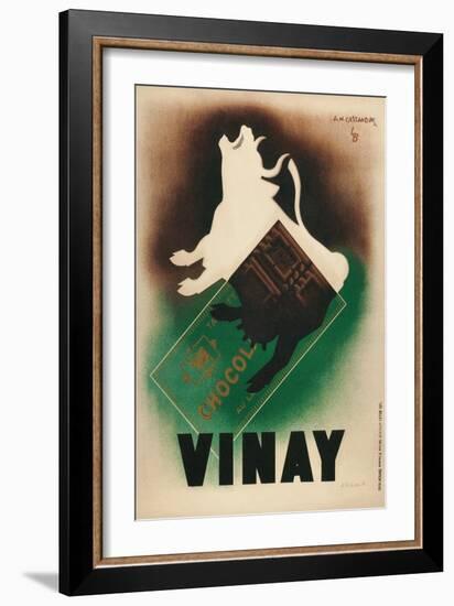 French Poster for Vinay Chocolate-null-Framed Giclee Print