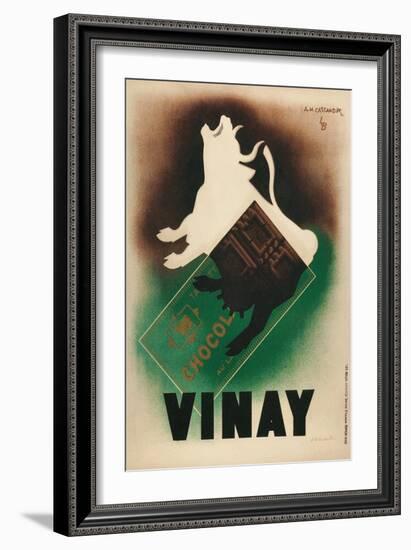 French Poster for Vinay Chocolate-null-Framed Giclee Print