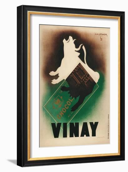 French Poster for Vinay Chocolate-null-Framed Giclee Print