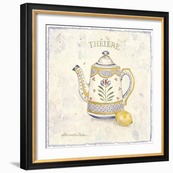 French Pottery IV-Nancy Shumaker Pallan-Framed Art Print