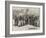 French Prisoners from Metz at Remilly-Frederick Barnard-Framed Giclee Print