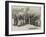 French Prisoners from Metz at Remilly-Frederick Barnard-Framed Giclee Print