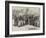 French Prisoners from Metz at Remilly-Frederick Barnard-Framed Giclee Print