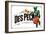 French Produce - Peach-The Saturday Evening Post-Framed Giclee Print