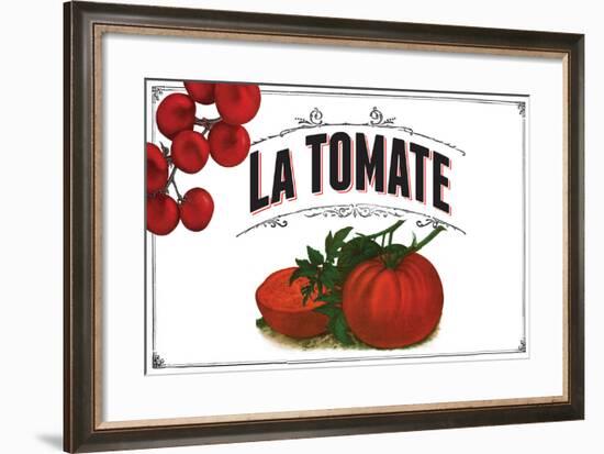 French Produce Tomato-null-Framed Giclee Print