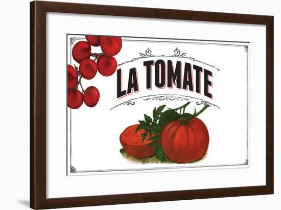 French Produce Tomato-null-Framed Giclee Print