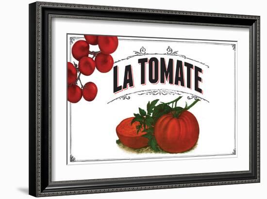 French Produce - Tomato-The Saturday Evening Post-Framed Giclee Print