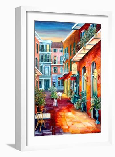 French Quarter Alleyway-Diane Millsap-Framed Art Print